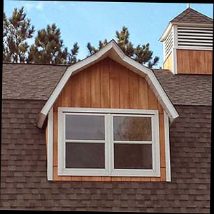 Gambrel Dormer Window