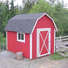 Gambrel Minibarn